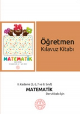 Özel Eğitim Matematik 2. Kademe Öğretmen Kılavuz kitabı pdf indir