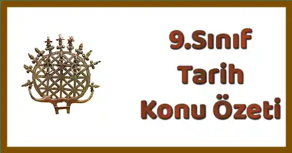 9. Sınıf Tarih - Diğer Türk Toplulukları - Konu Özeti - pdf