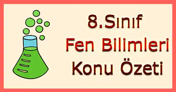 8. Sınıf Fen Bilimleri - Türkiyede Kimya Endüstrisi - Konu Özeti - pdf